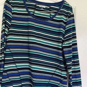 Kim Rogers L/S striped shirt
